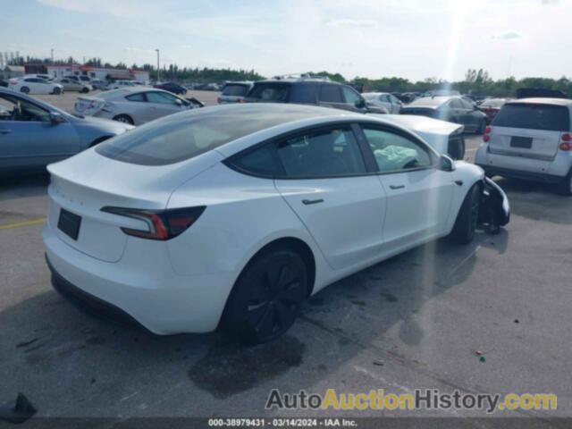 TESLA MODEL 3 REAR-WHEEL DRIVE, 5YJ3E1EA1RF727457