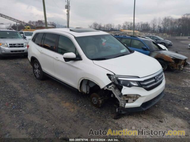 HONDA PILOT EX-L, 5FNYF5H5XGB034036