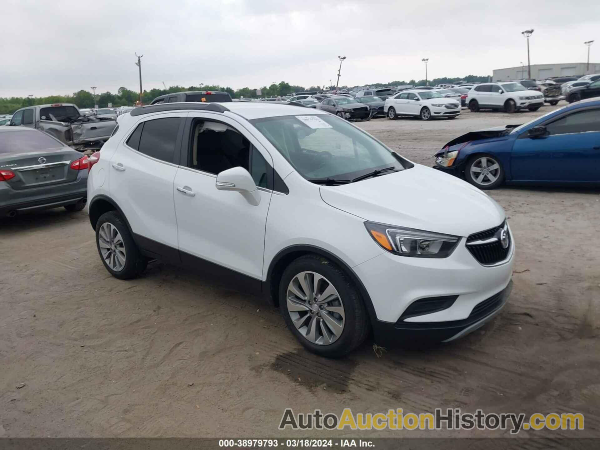 BUICK ENCORE FWD PREFERRED, KL4CJASB7KB824013