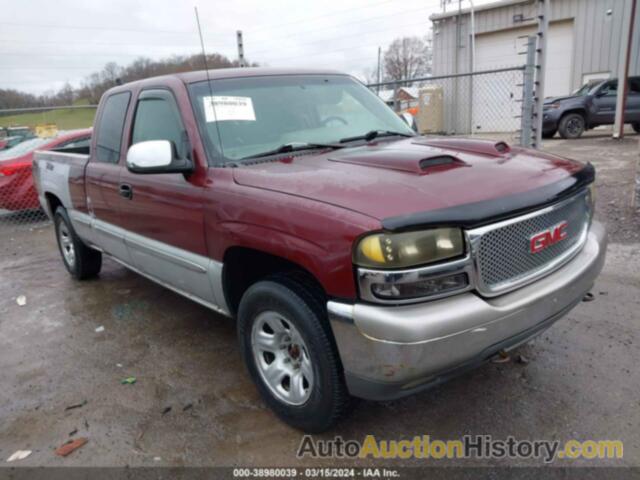 GMC NEW SIERRA K1500, 1GTEK19T9YE188325