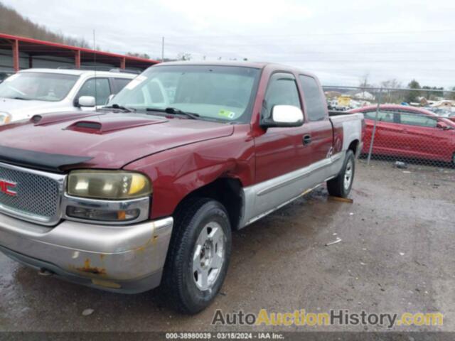 GMC NEW SIERRA K1500, 1GTEK19T9YE188325