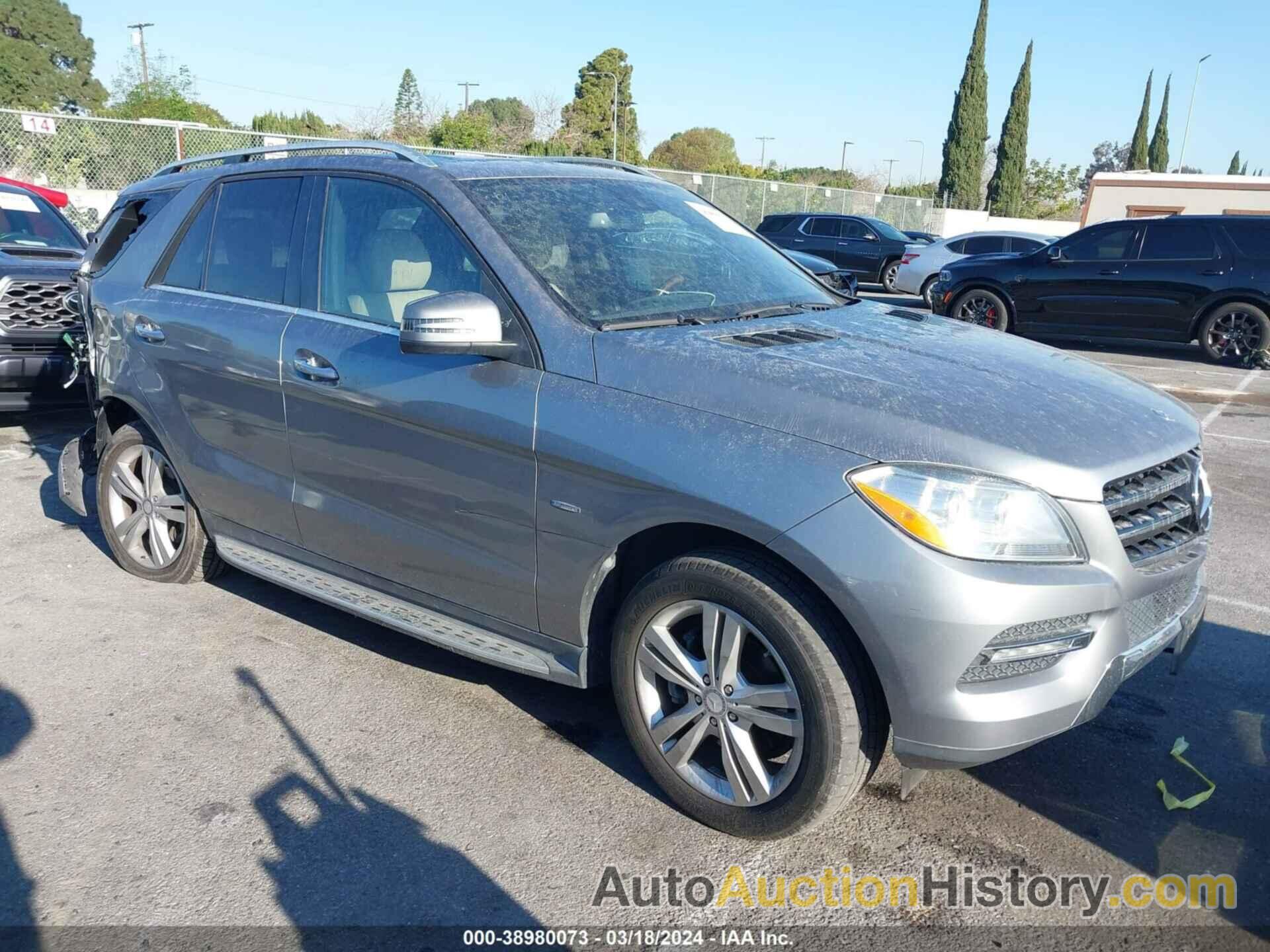 MERCEDES-BENZ ML 350 4MATIC, 4JGDA5HBXCA015469