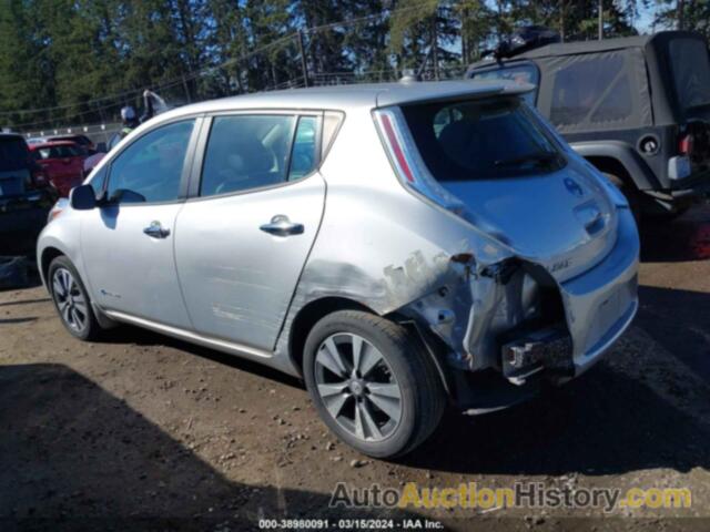 NISSAN LEAF SL, 1N4AZ0CP7FC306516