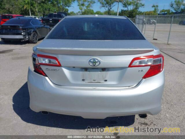 TOYOTA CAMRY SE V6, 4T1BK1FK4CU012534