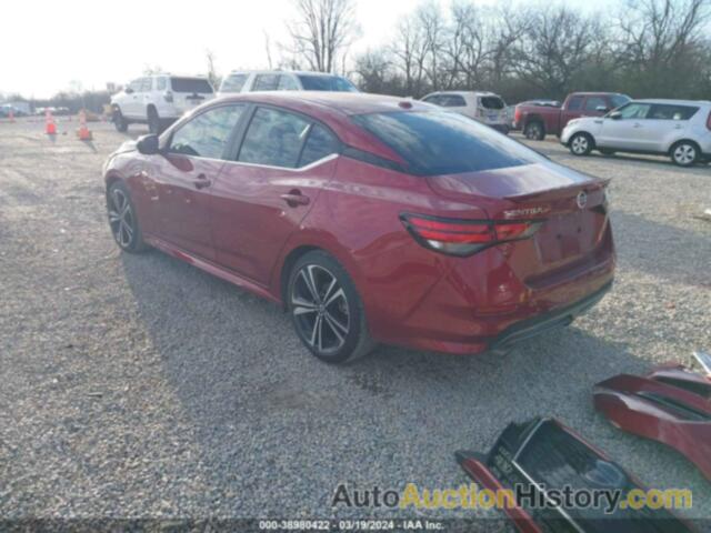 NISSAN SENTRA SR XTRONIC CVT, 3N1AB8DV3NY272920