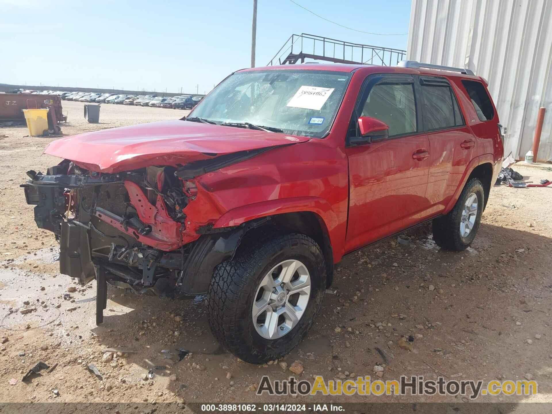 TOYOTA 4RUNNER SR5, JTEBU5JR2E5180420