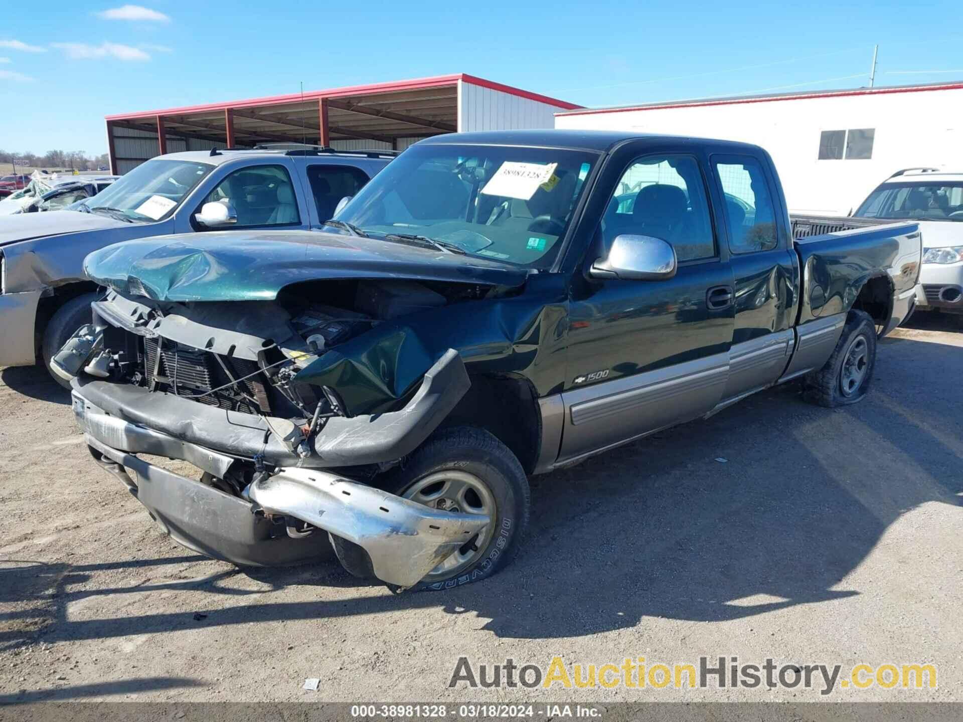 CHEVROLET SILVERADO 1500 LS, 1GCEK19Z42Z333811