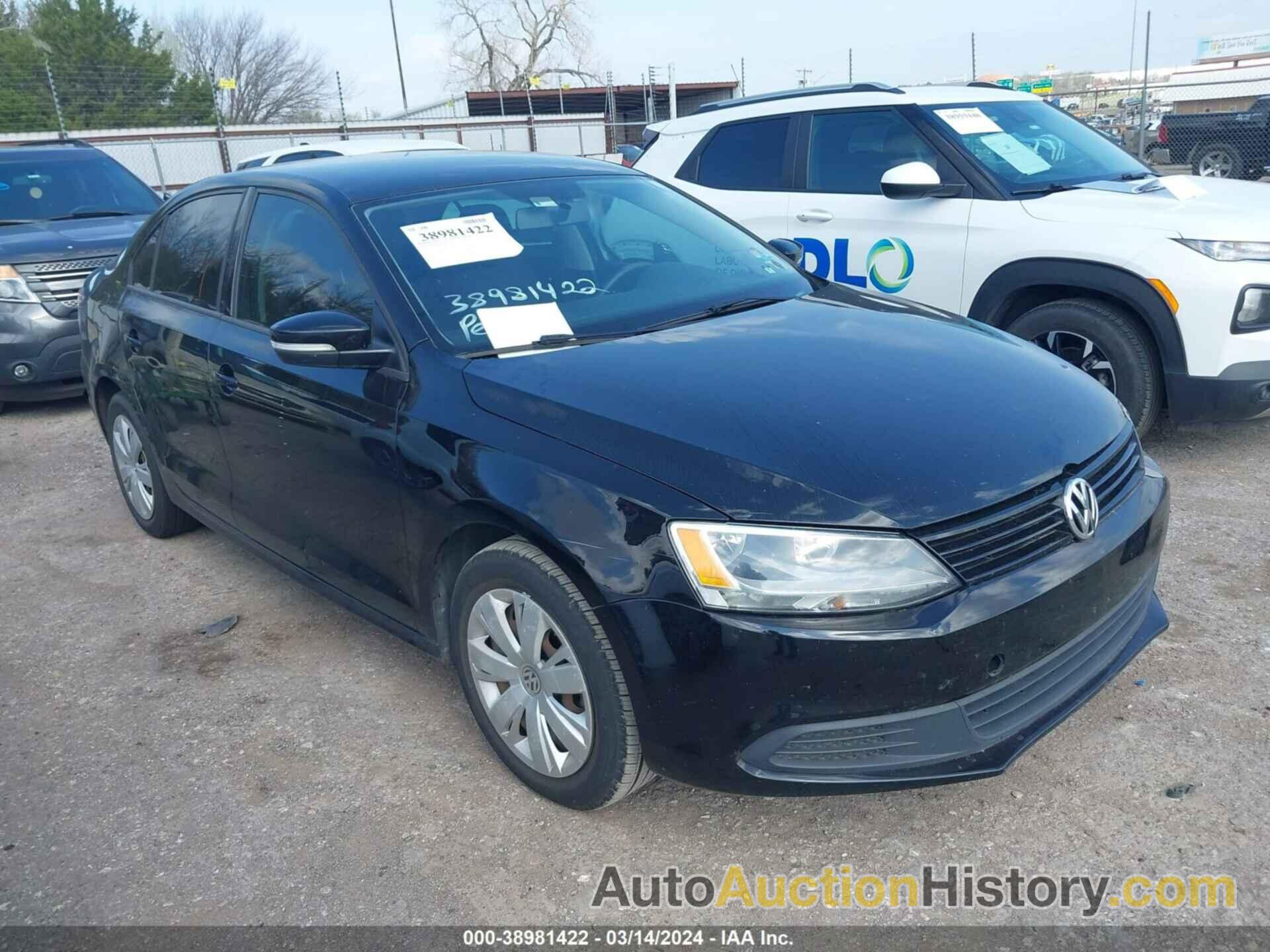 VOLKSWAGEN JETTA 1.8T SE, 3VWD17AJXEM396437