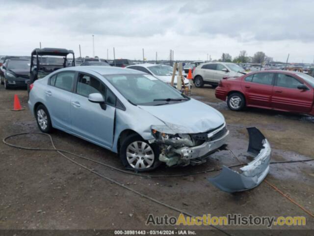 HONDA CIVIC LX, 19XFB2F55CE080085