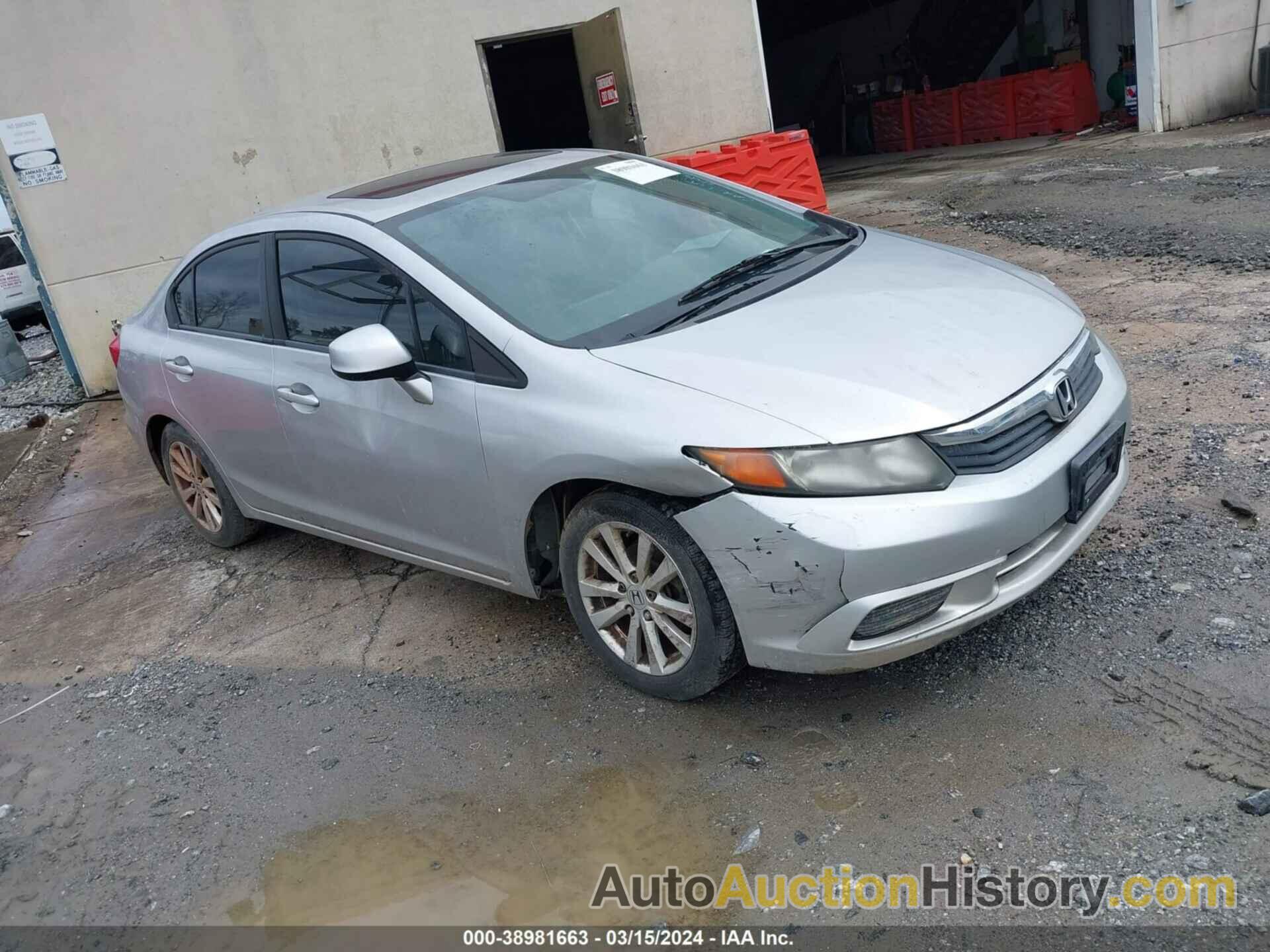 HONDA CIVIC EX, 19XFB2F85CE314381