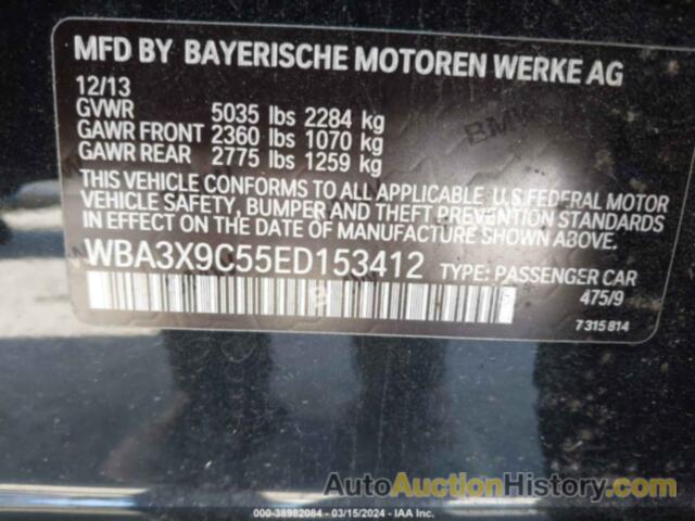 BMW 335I GRAN TURISMO XDRIVE, WBA3X9C55ED153412