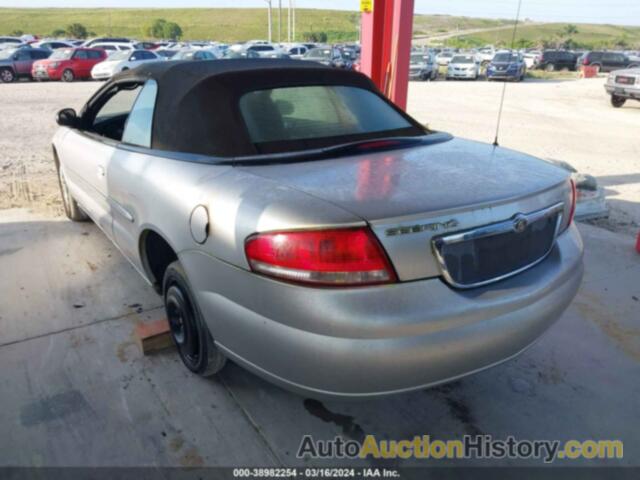 CHRYSLER SEBRING LIMITED, 1C3EL65R42N256384