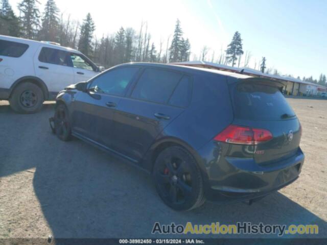 VOLKSWAGEN GOLF GTI AUTOBAHN 4-DOOR/S 4-DOOR/SE 4-DOOR/SPORT 4-DOOR, 3VW447AU1HM026046