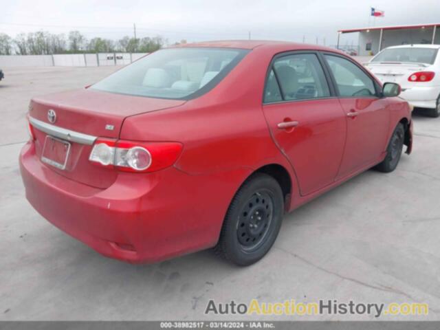 TOYOTA COROLLA LE, 5YFBU4EE1CP024682