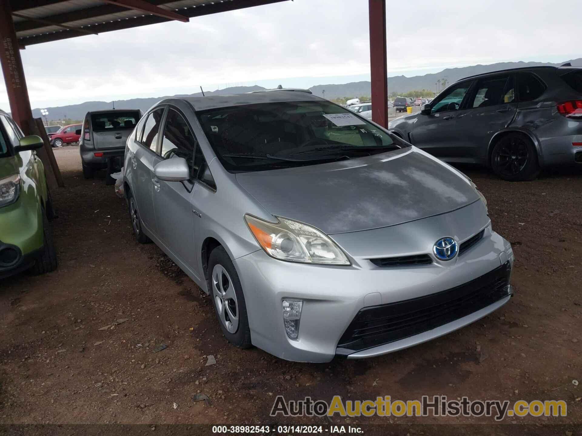 TOYOTA PRIUS, JTDKN3DU4E1767487