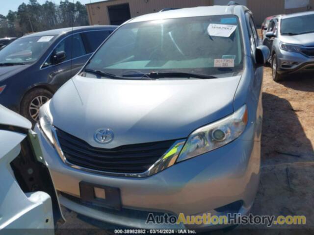 TOYOTA SIENNA LE V6 8 PASSENGER, 5TDKK3DC6ES510348