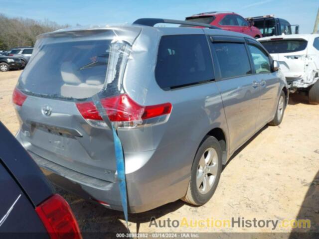 TOYOTA SIENNA LE V6 8 PASSENGER, 5TDKK3DC6ES510348