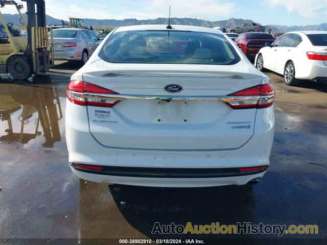 FORD FUSION HYBRID TITANIUM, 3FA6P0RU1JR246798