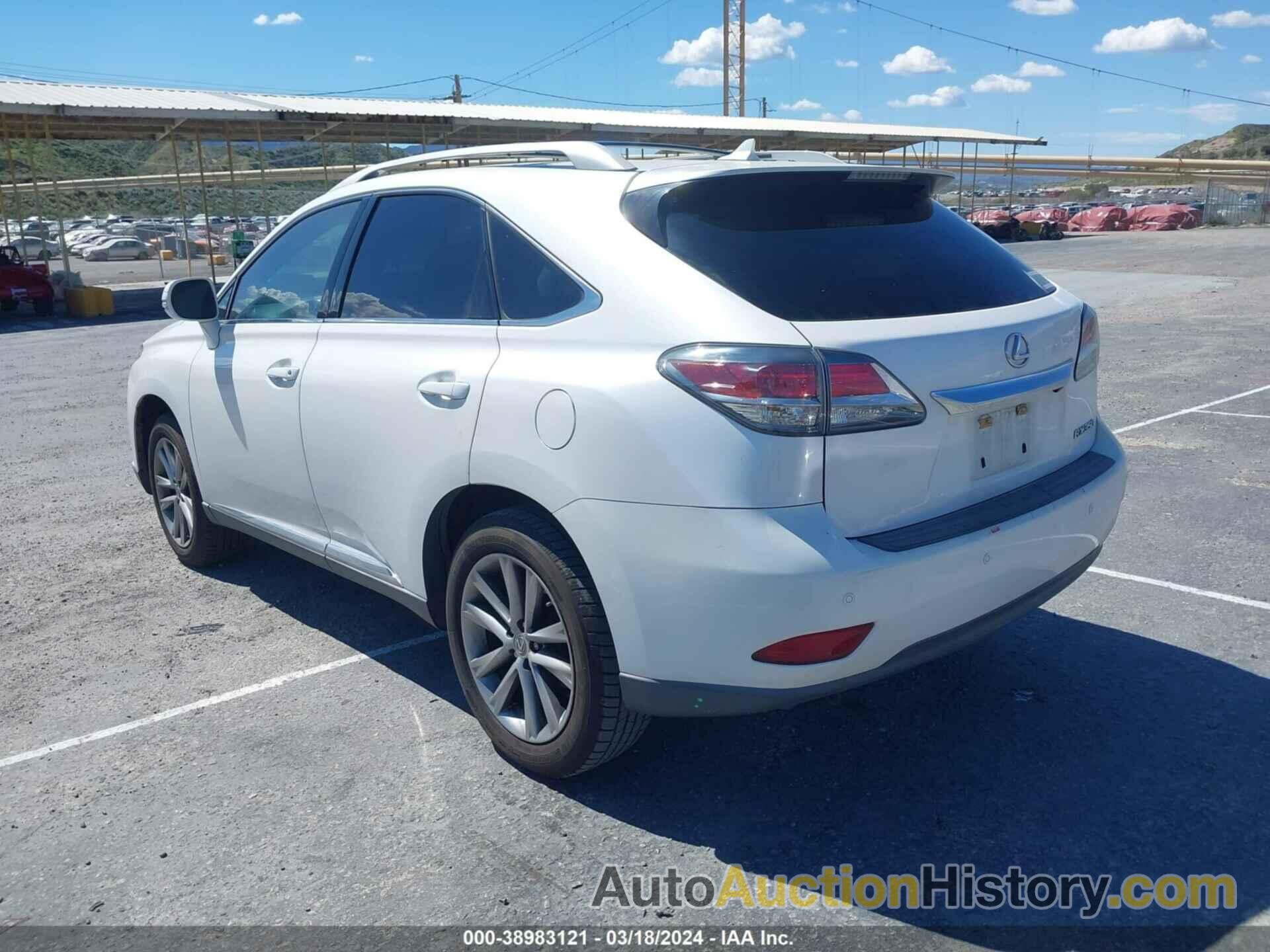 LEXUS RX 350, 2T2ZK1BA8DC117636