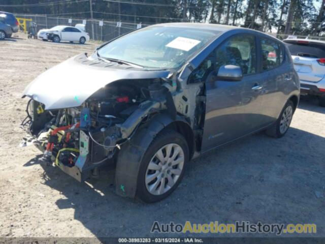 NISSAN LEAF S, 1N4BZ0CP1HC307443