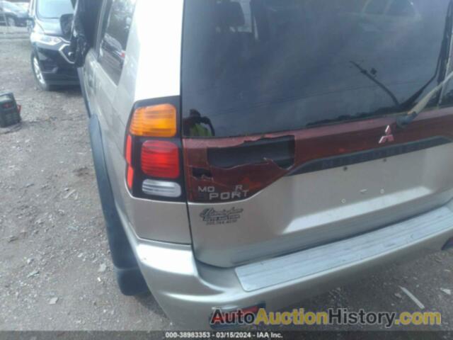 MITSUBISHI MONTERO SPORT ES/LS, JA4LS21H31P045380