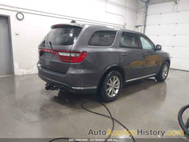 DODGE DURANGO SXT, 1C4RDHAG1GC361462