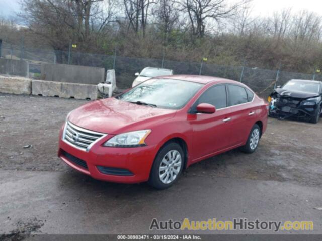 NISSAN SENTRA S, 3N1AB7AP5EL678078