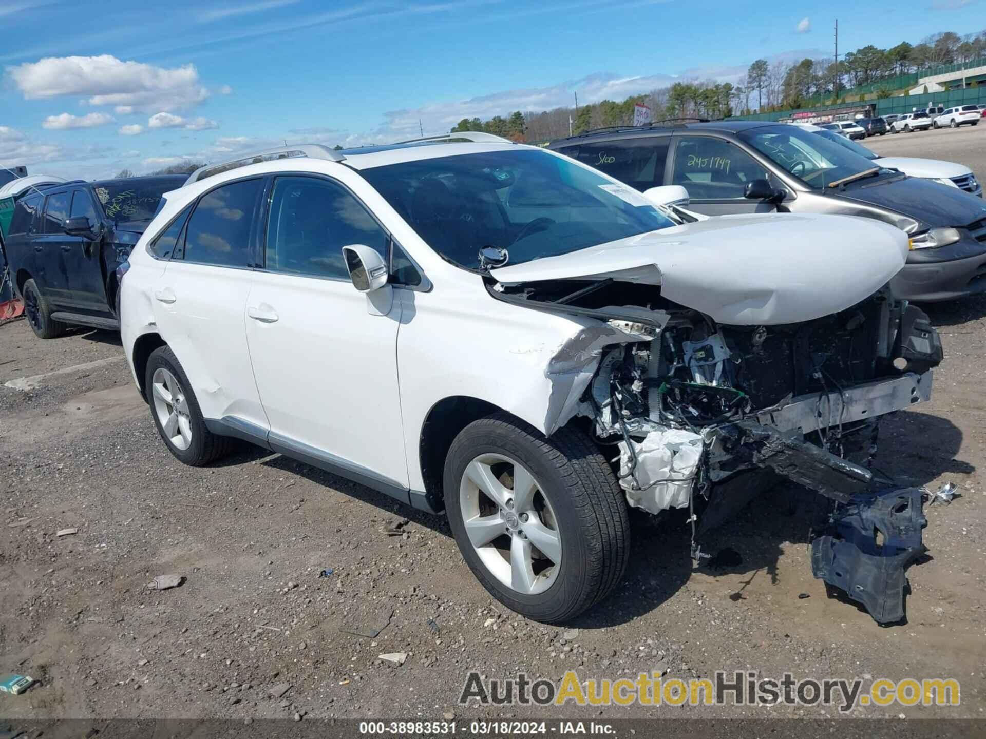 LEXUS RX 350, 2T2BK1BA4DC223793