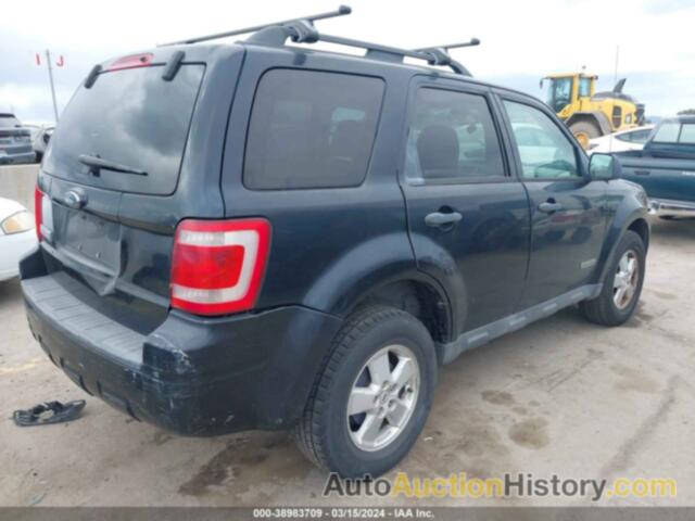 FORD ESCAPE XLT, 1FMCU03Z98KC46049