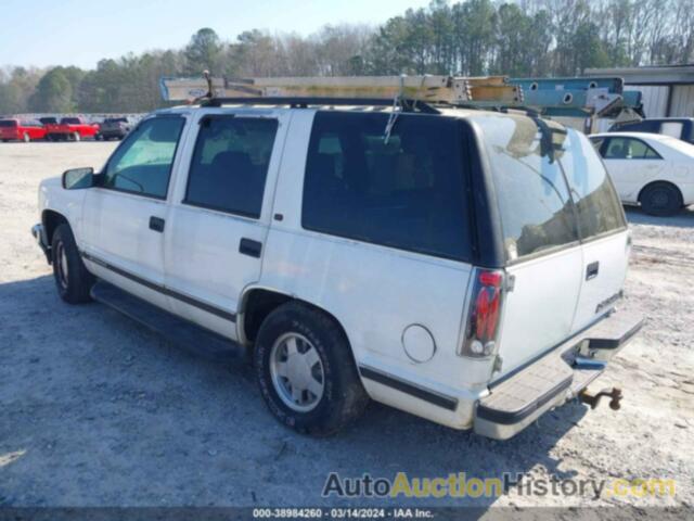 CHEVROLET TAHOE LT, 1GNEC13R4XJ397995