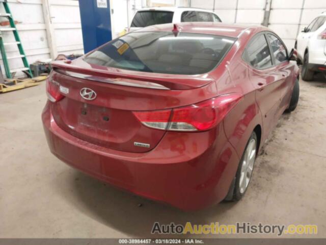 HYUNDAI ELANTRA GLS/LIMITED, 5NPDH4AEXDH192600