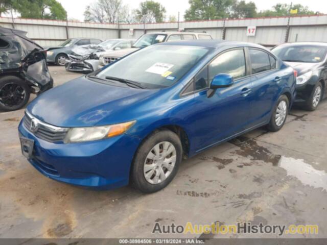 HONDA CIVIC LX, 2HGFB2F59CH531380