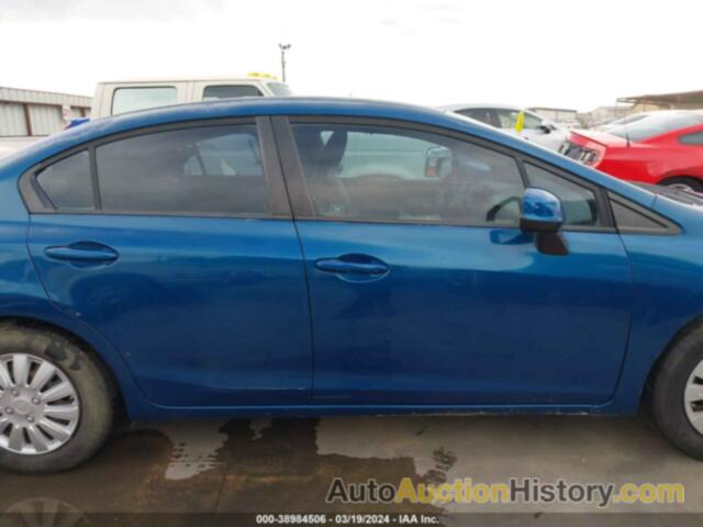 HONDA CIVIC LX, 2HGFB2F59CH531380