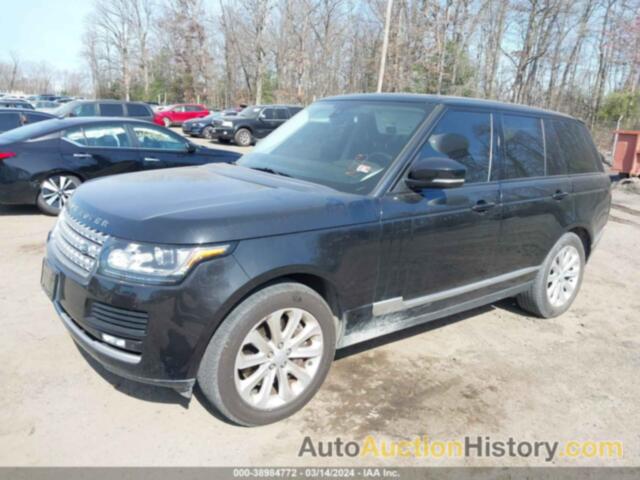 LAND ROVER RANGE ROVER 3.0L V6 SUPERCHARGED HSE, SALGS2PF8GA287325