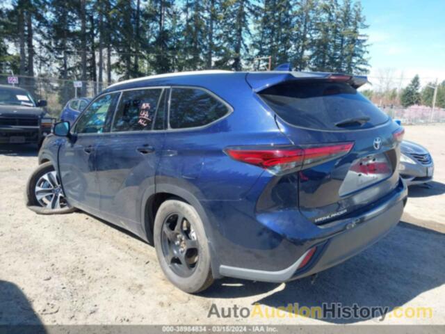 TOYOTA HIGHLANDER XLE, 5TDGZRBH1NS229206