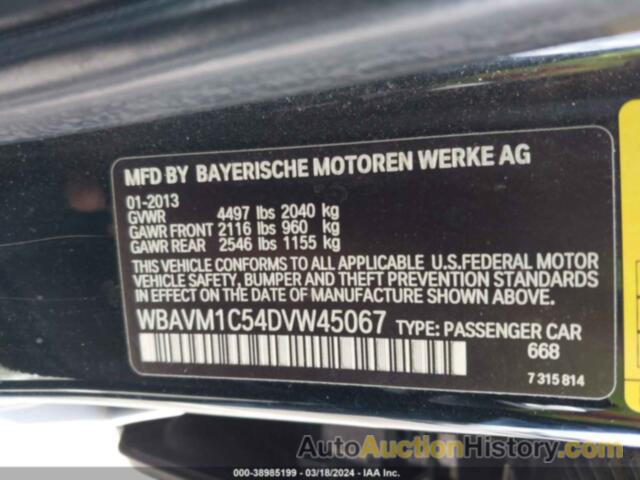 BMW X1 SDRIVE28I, WBAVM1C54DVW45067