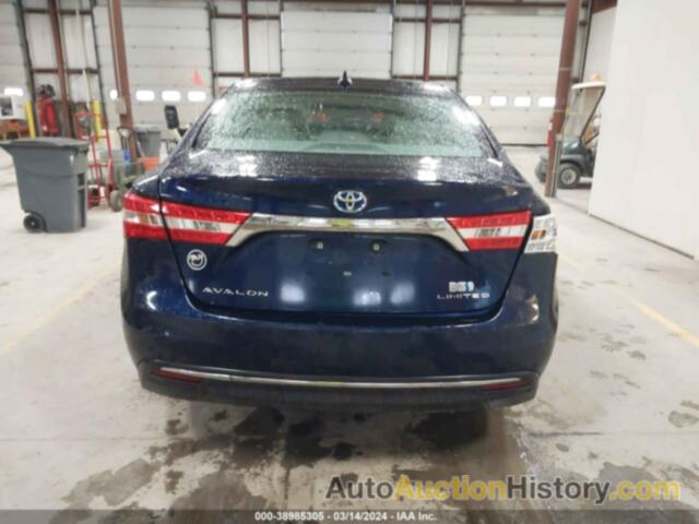 TOYOTA AVALON HYBRID LIMITED, 4T1BD1EB2DU016627