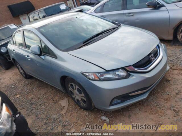 HONDA CIVIC HYBRID, 19XFB4F20DE003255