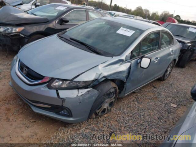 HONDA CIVIC HYBRID, 19XFB4F20DE003255