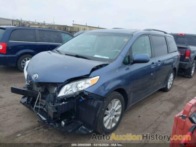 TOYOTA SIENNA XLE 7 PASSENGER, 5TDDK3DC7ES092620