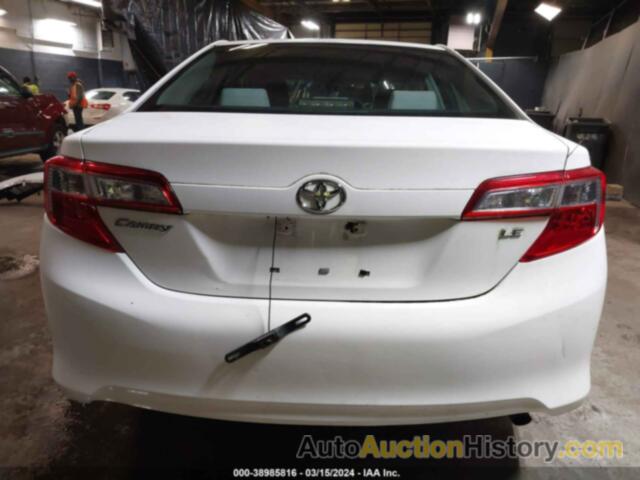 TOYOTA CAMRY LE, 4T4BF1FK9DR305373