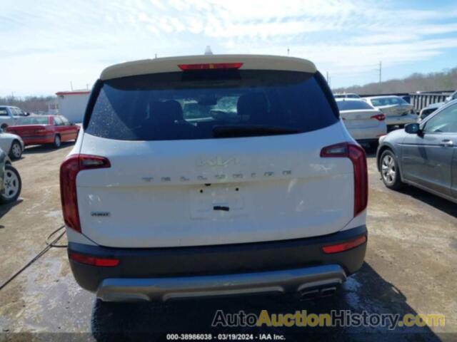 KIA TELLURIDE S, 5XYP6DHC6NG316409