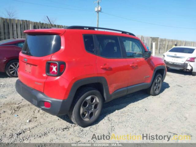 JEEP RENEGADE SPORT 4X4, ZACCJBAB5HPG09497