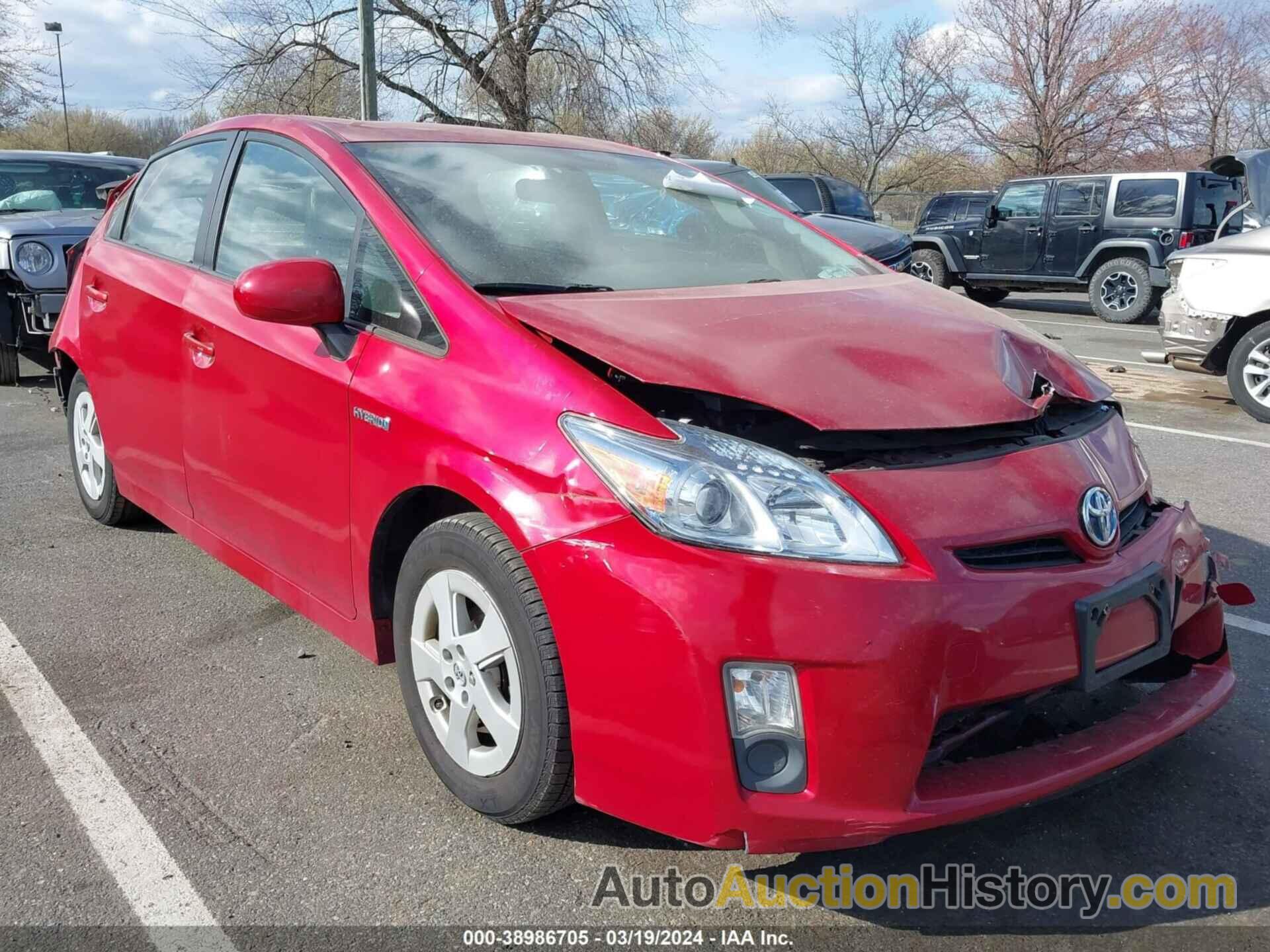 TOYOTA PRIUS III, JTDKN3DU5A0076291