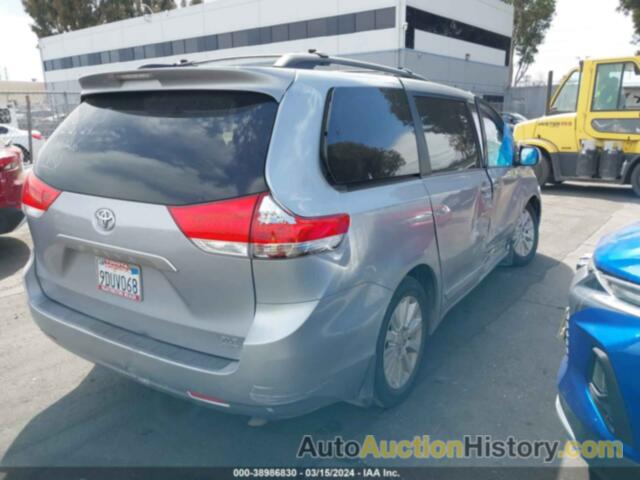 TOYOTA SIENNA XLE 7 PASSENGER, 5TDDK3DC3CS038955