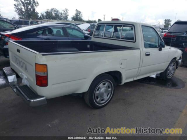 TOYOTA PICKUP 1/2 TON SHORT WHLBSE DX, JT4RN81PXS5208833