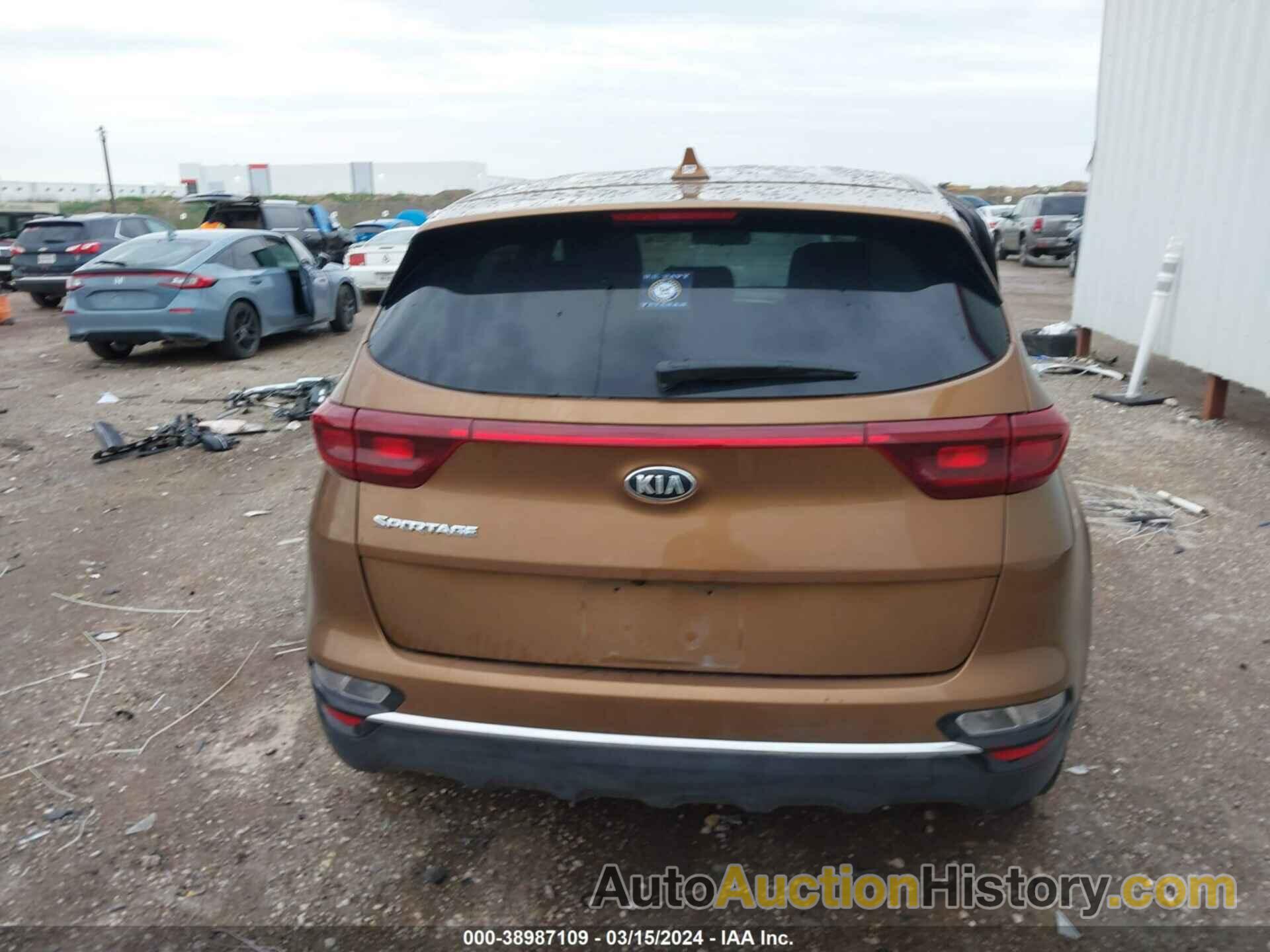 KIA SPORTAGE LX, KNDPM3AC8M7887695