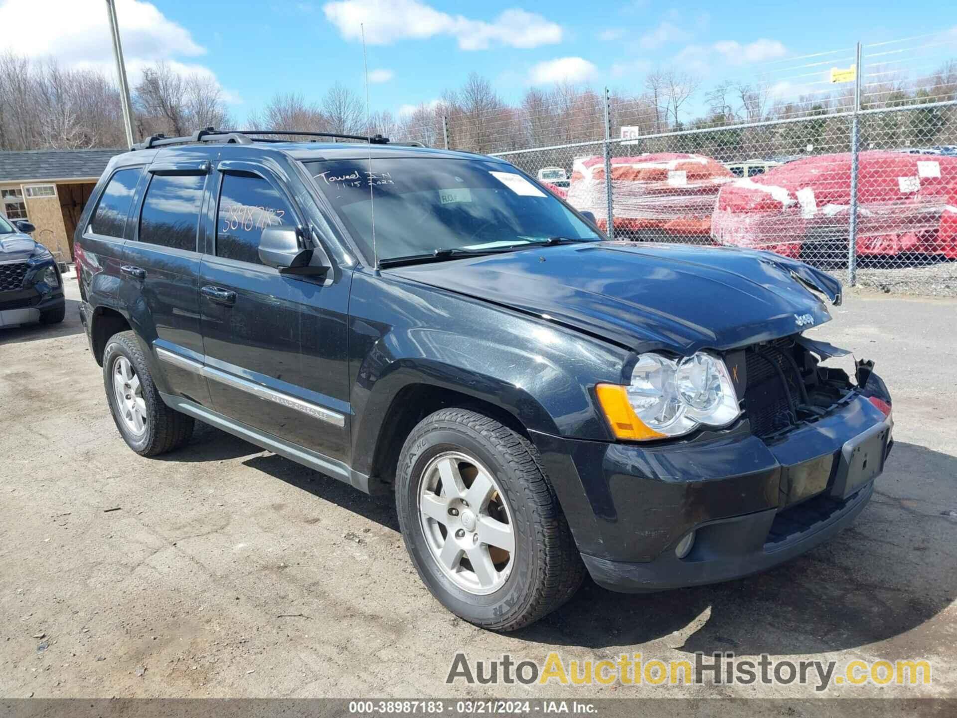 JEEP GRAND CHEROKEE LAREDO, 1J4PR4GK4AC104066