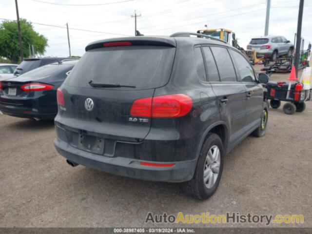 VOLKSWAGEN TIGUAN S, WVGAV7AX9FW572809