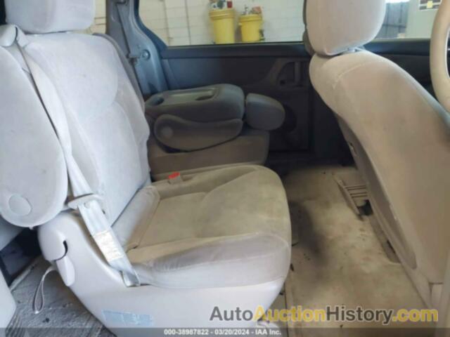 TOYOTA SIENNA XLE, 5TDZA22C55S373112